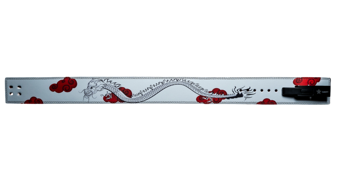 White Dragon Lifting Belt